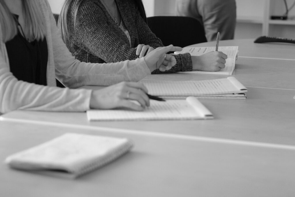 meeting, group, work